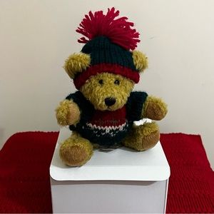 Hugfun bear w gift box - new, vintage